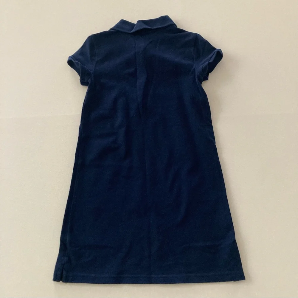 Polo Ralph Lauren Girls 6 Blue Dress Bear